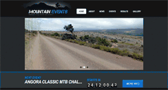 Desktop Screenshot of mountainevents.co.za